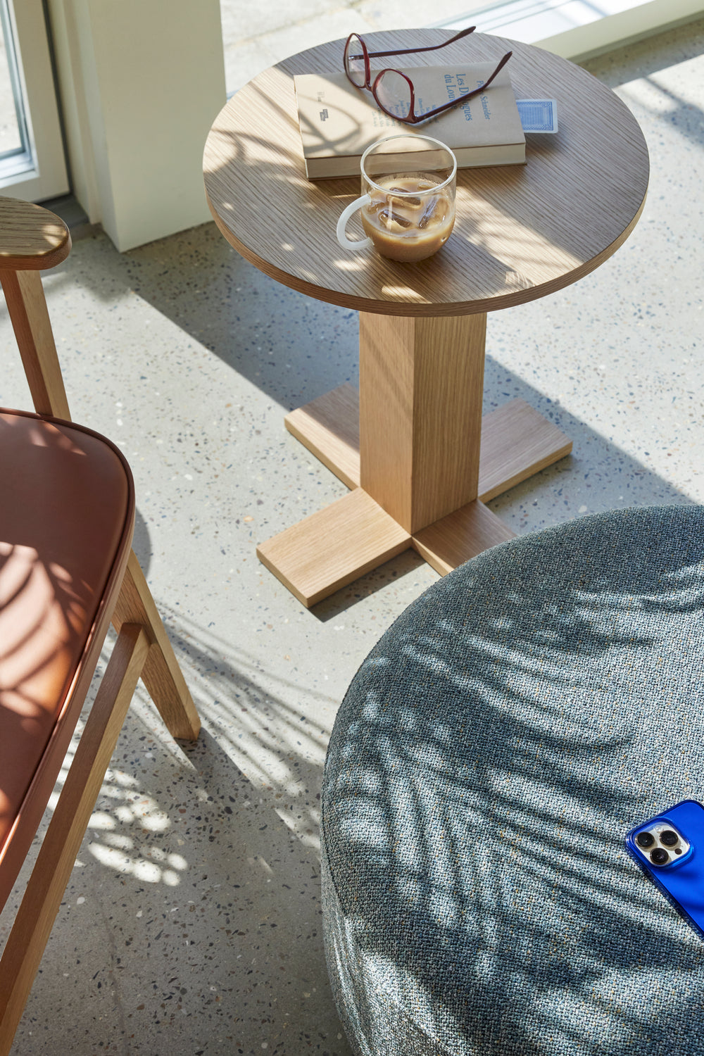 Hübsch Marshmellow Pouf Stor, Lysegrøn 