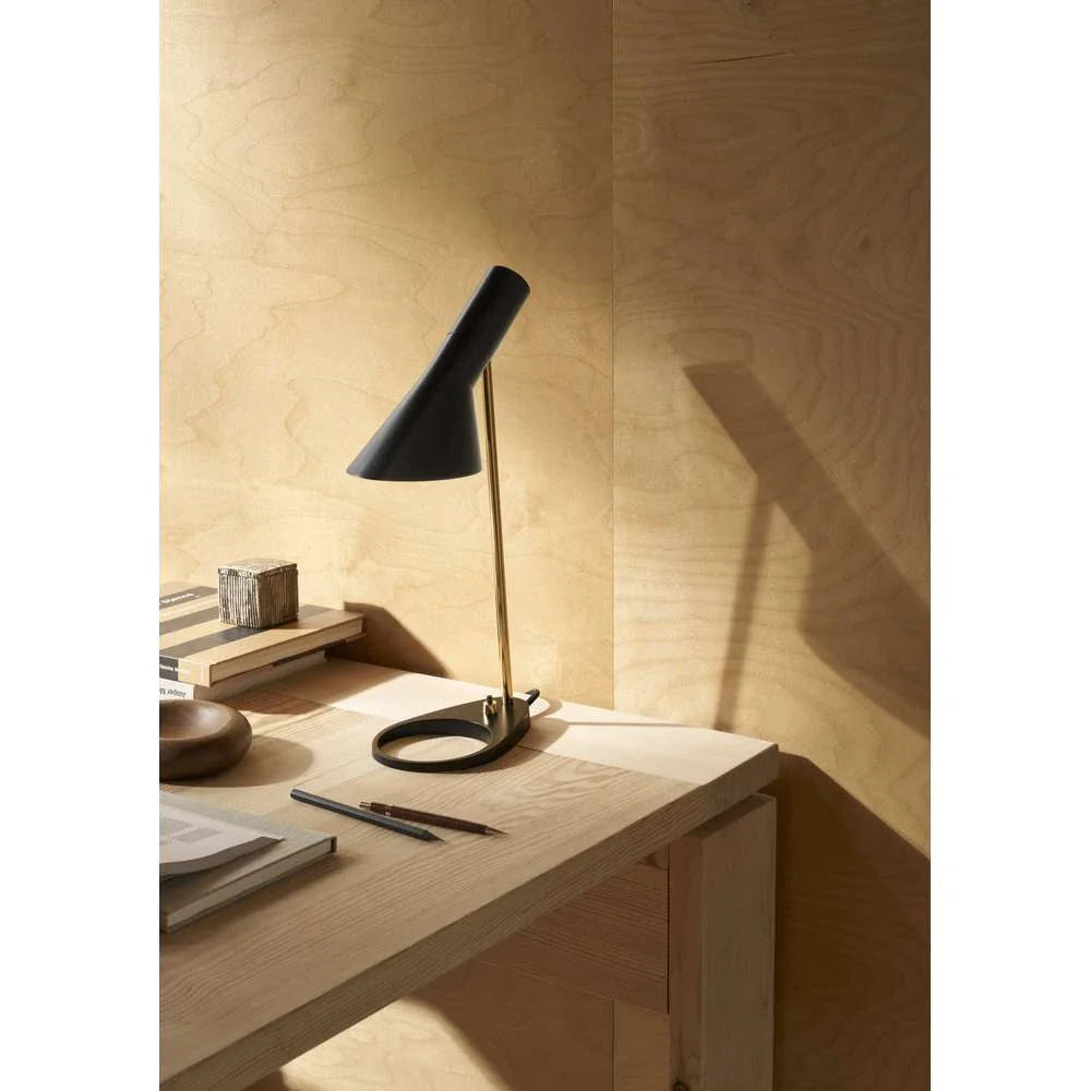 Louis Poulsen Aj Mini Bordlampe, Messing/Sort 