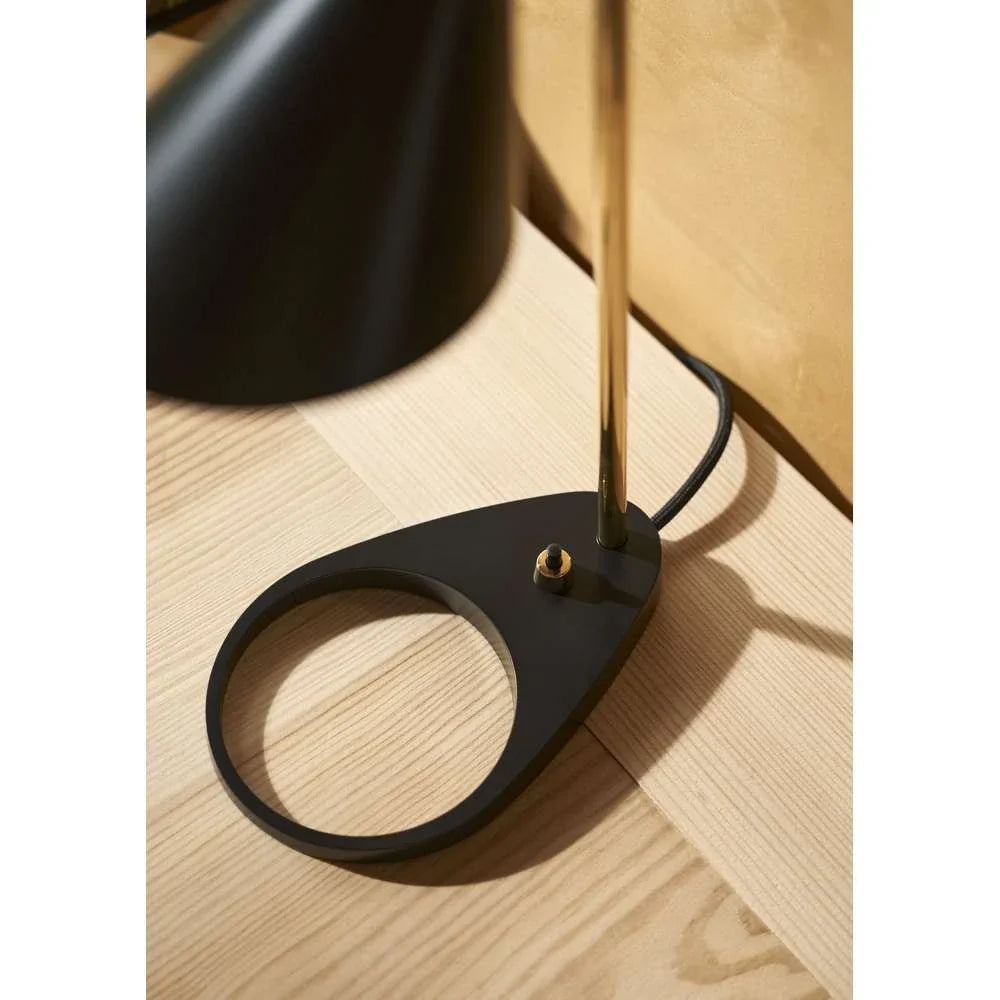 Louis Poulsen Aj Mini Bordlampe, Messing/Sort 