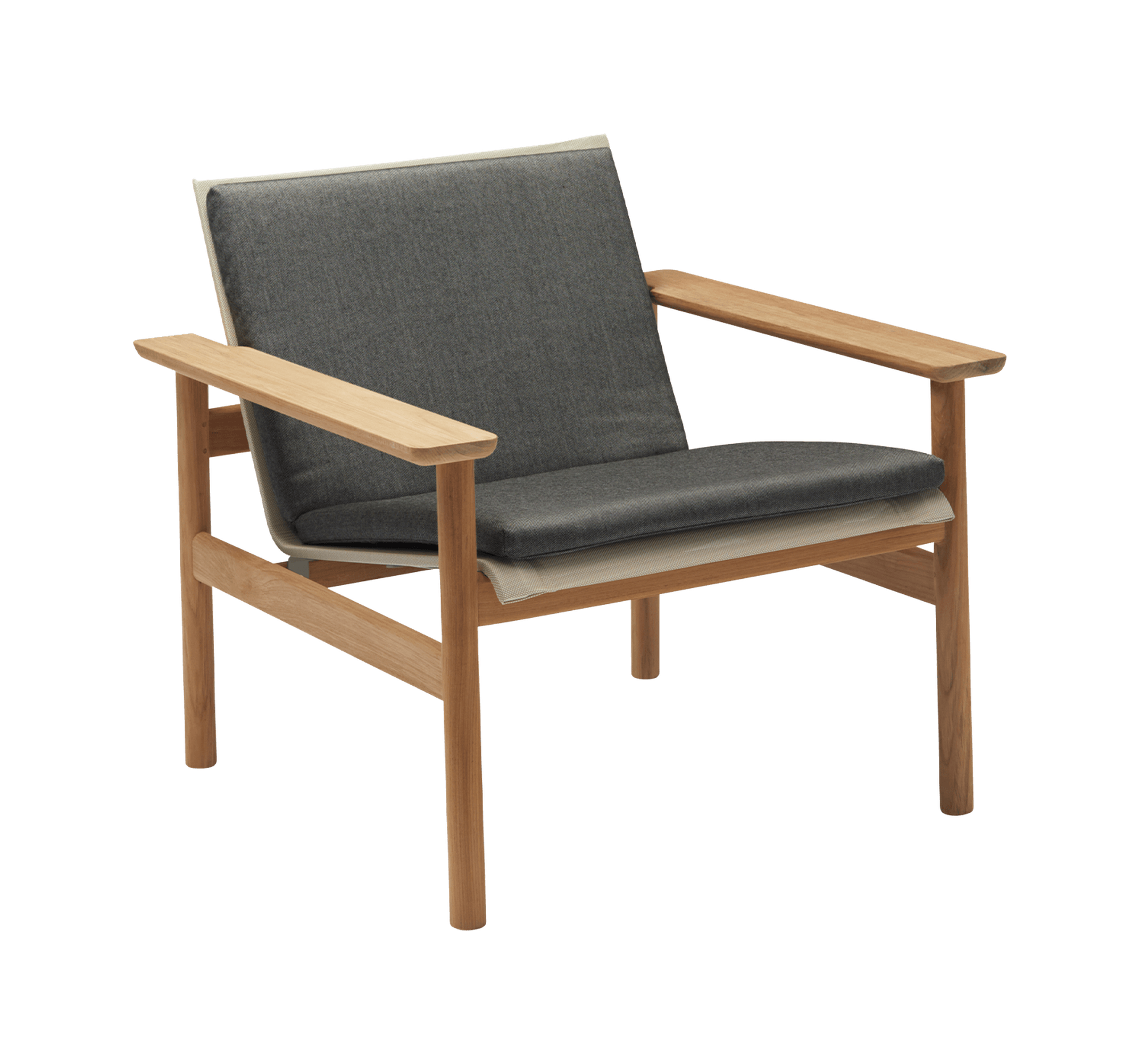 Fritz Hansen Pelagus Lounge Chair Cushion, Charcoal