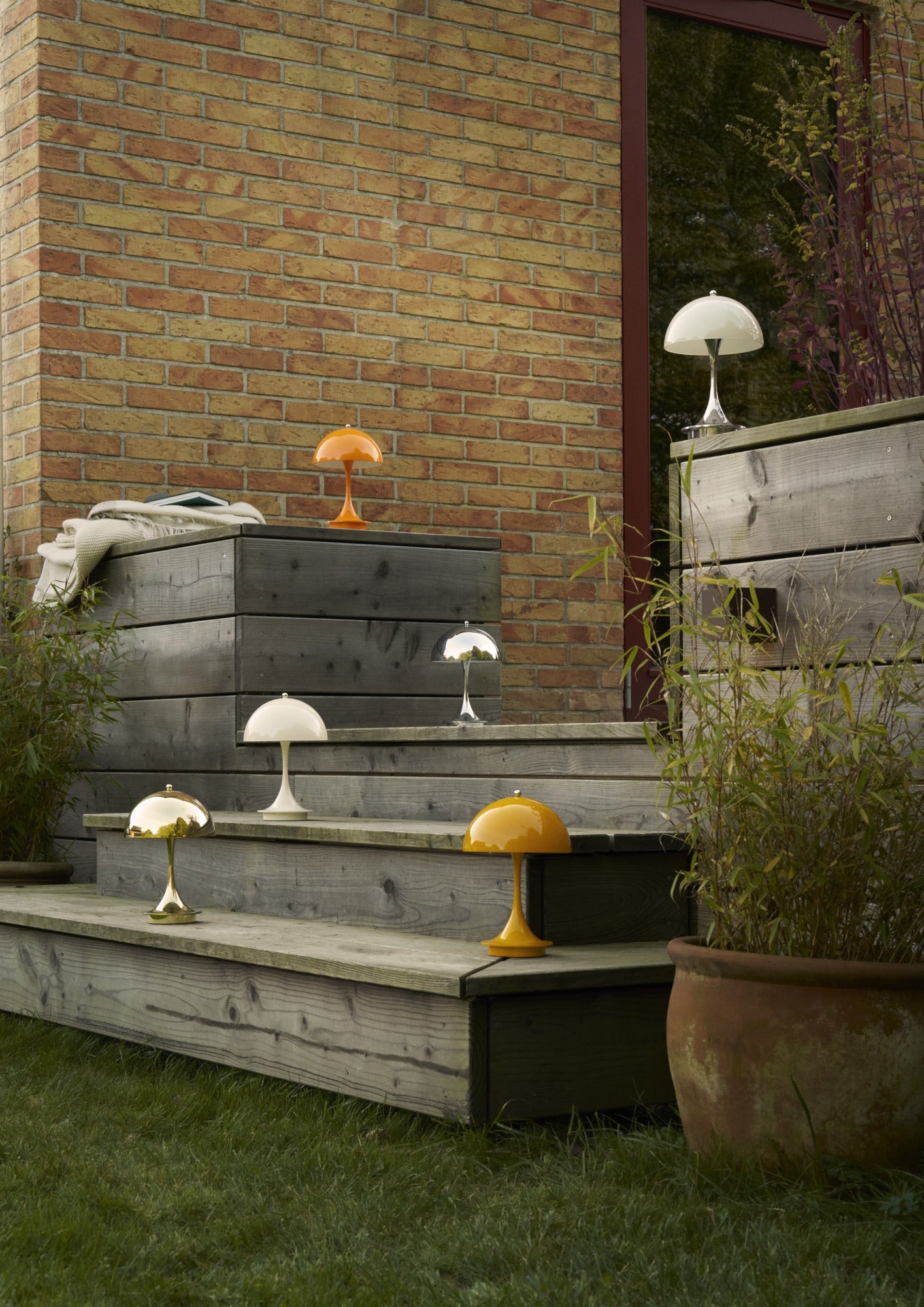 Louis Poulsen Panthella 160 Portable Table Lamp V3, Opal White