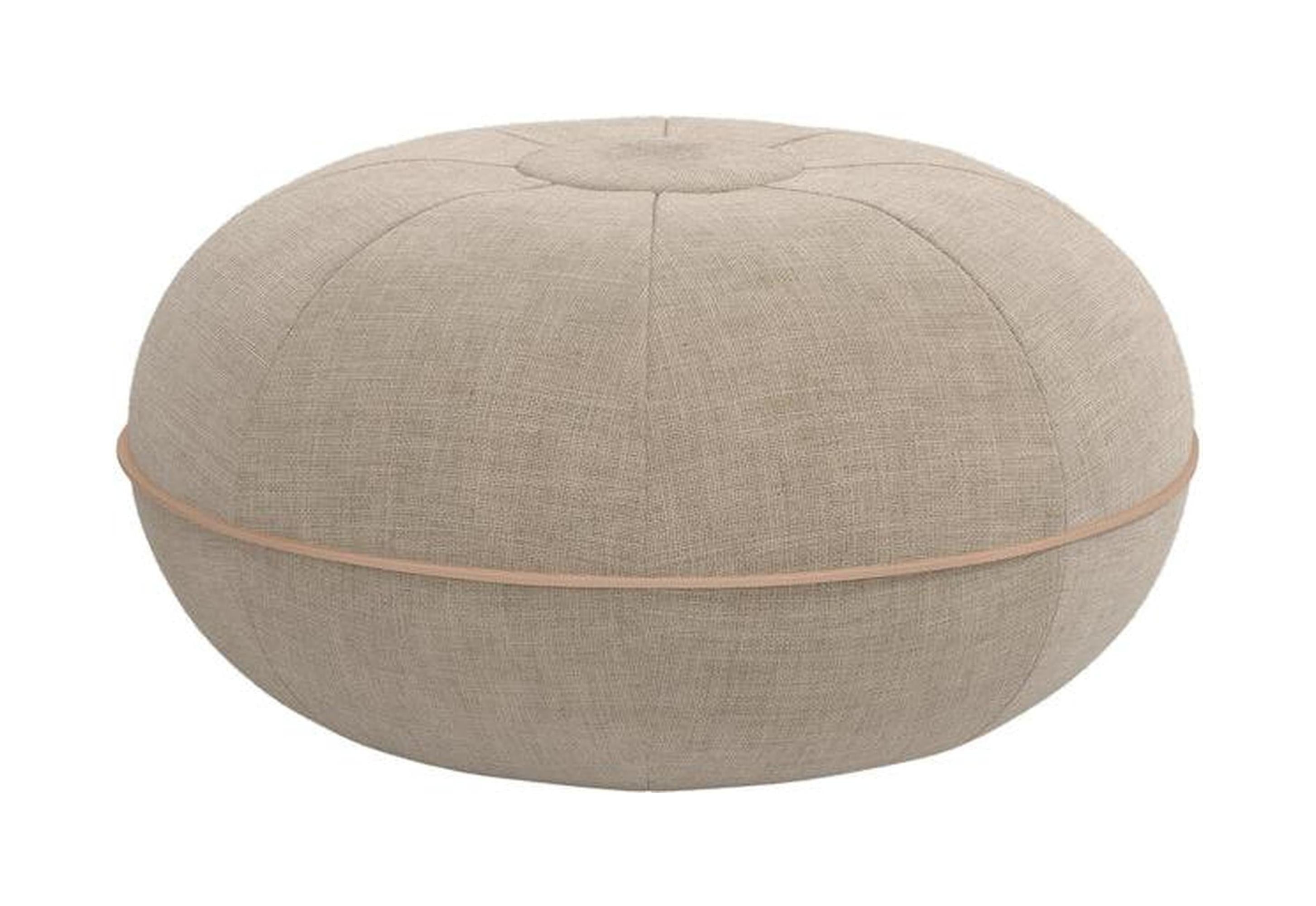 Fritz Hansen Cm Pouf Large, Canvas Natural Linen