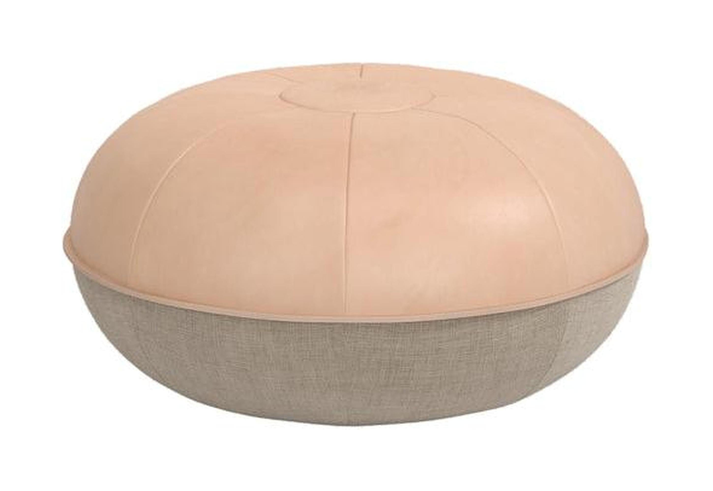 Fritz Hansen Cm Pouf Small, Pure Leather