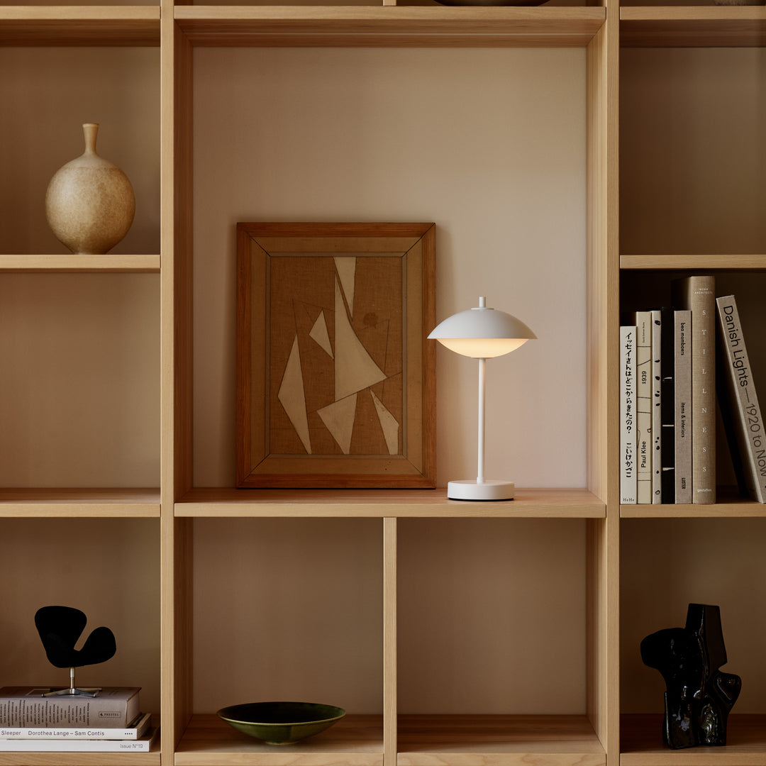 Fritz Hansen Clam™ Portable Lamp, White