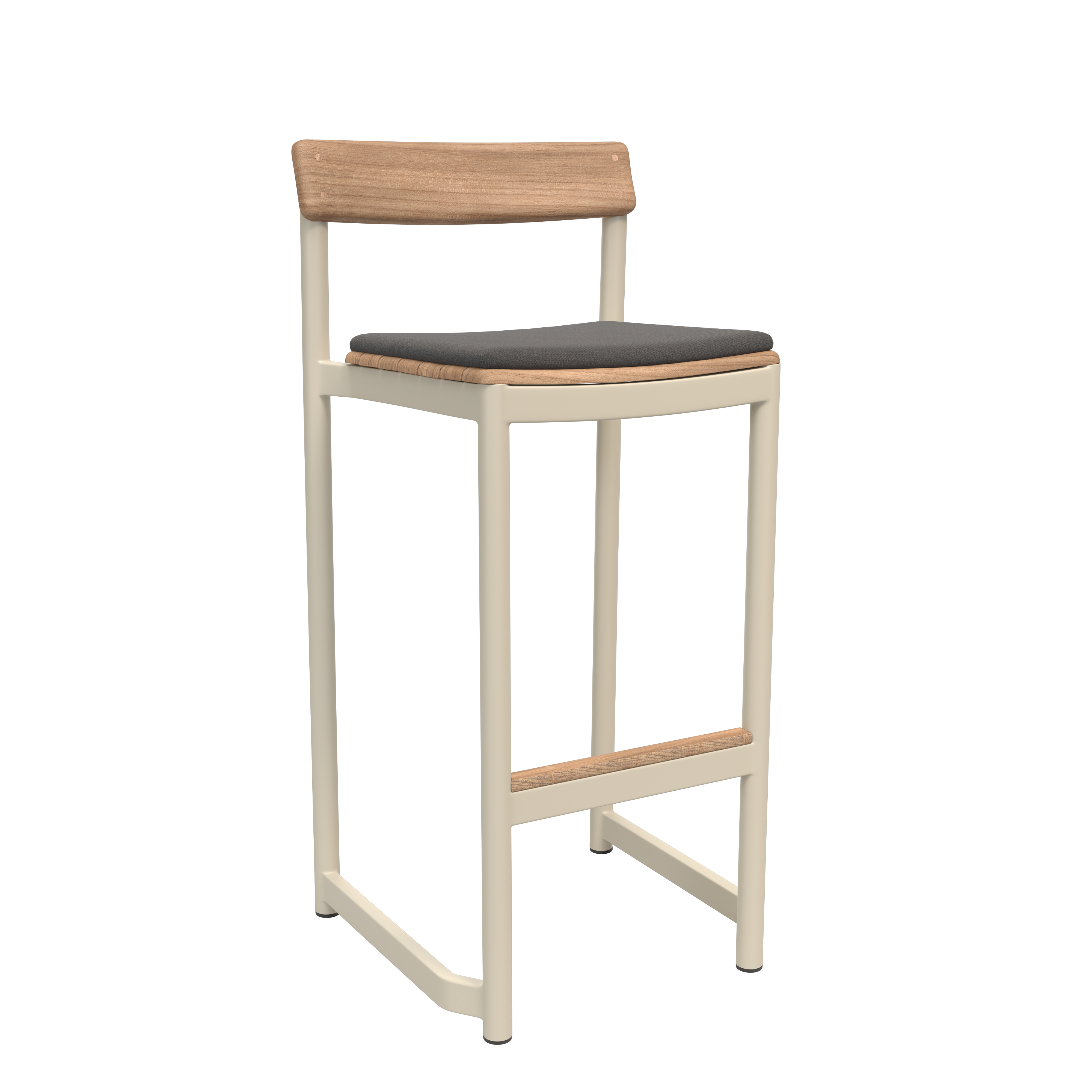 Fritz Hansen Pelagus Counter And Bar Stool Cushion, Charcoal