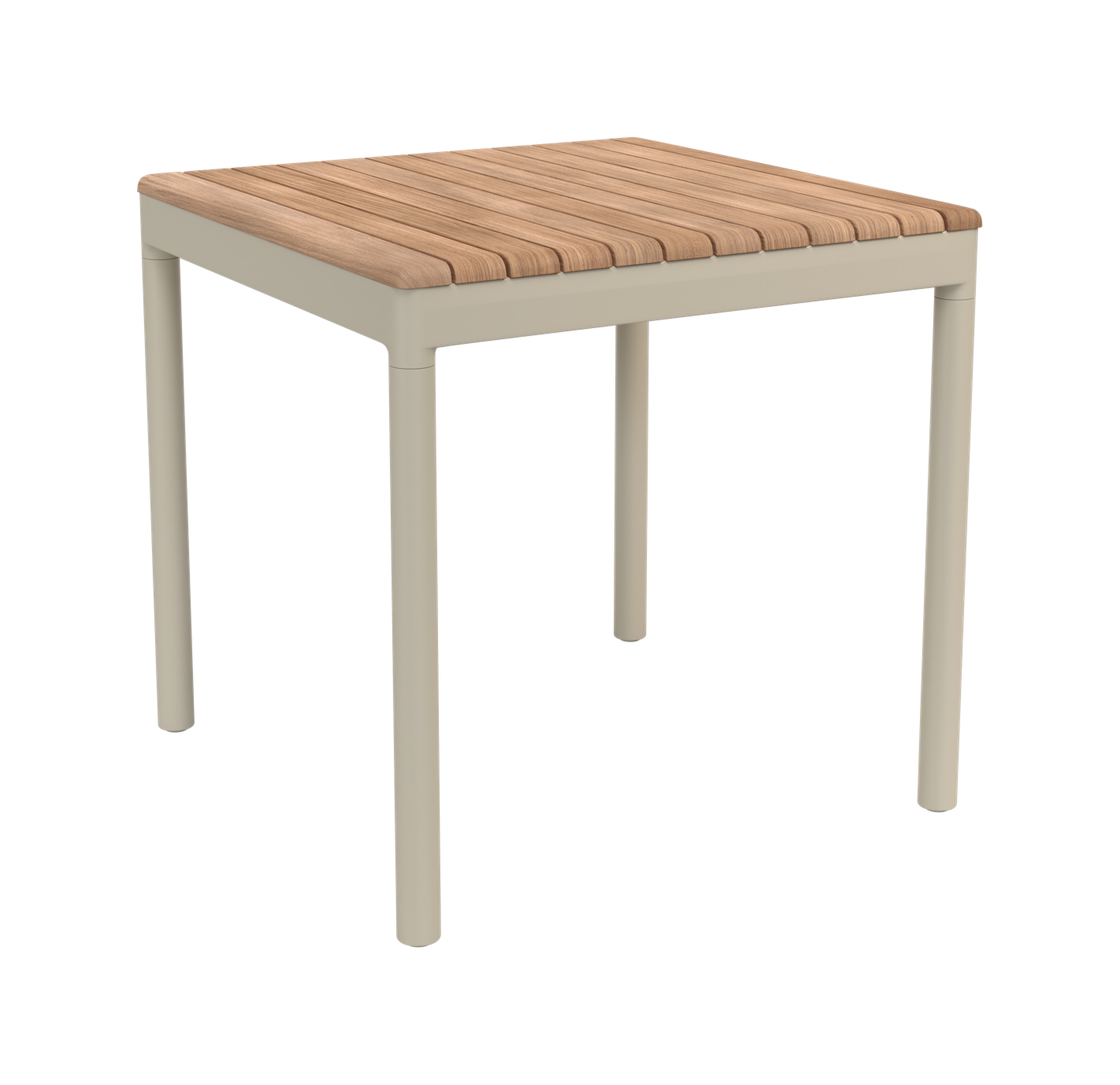 Mesa Fritz Hansen Pelagus 75x75 cm, Verde Cazador 