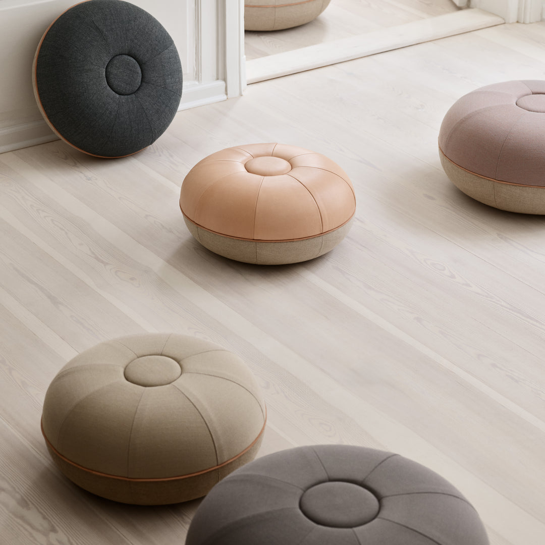 Fritz Hansen Cm Pouf Large, Steelcut Grey