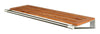 Loca Knax hat hylde 60 cm, kirsebær/aluminium