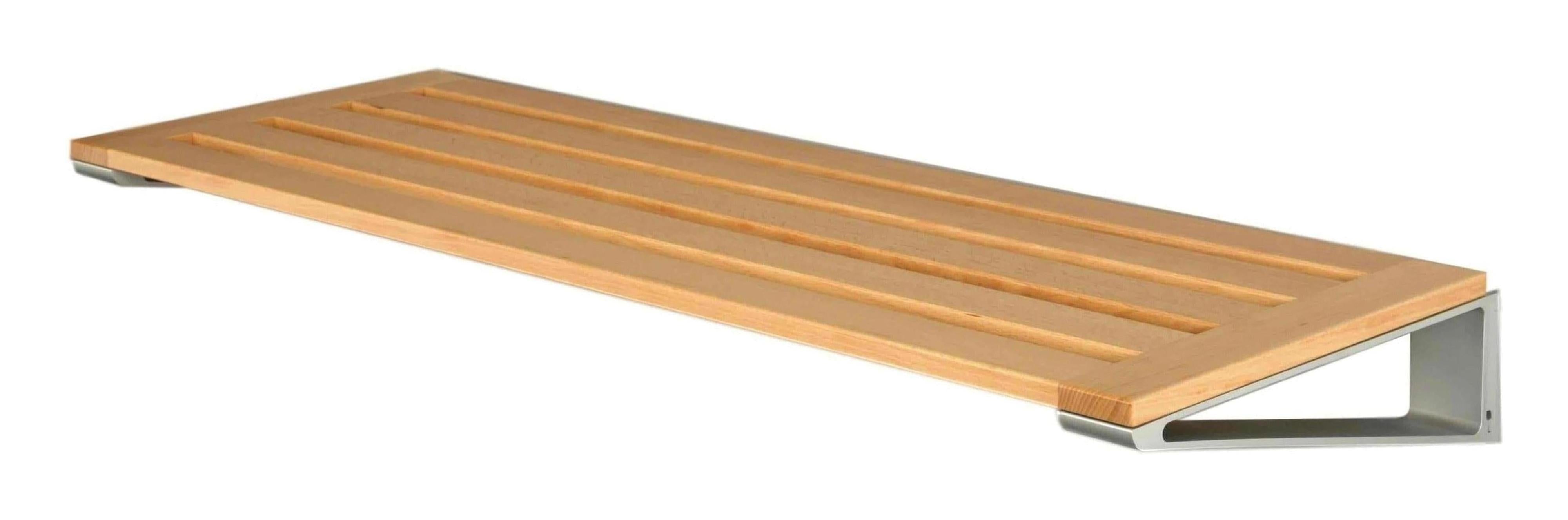 Loca Knax Shoe Rack 40 Cm, Beech/Aluminium
