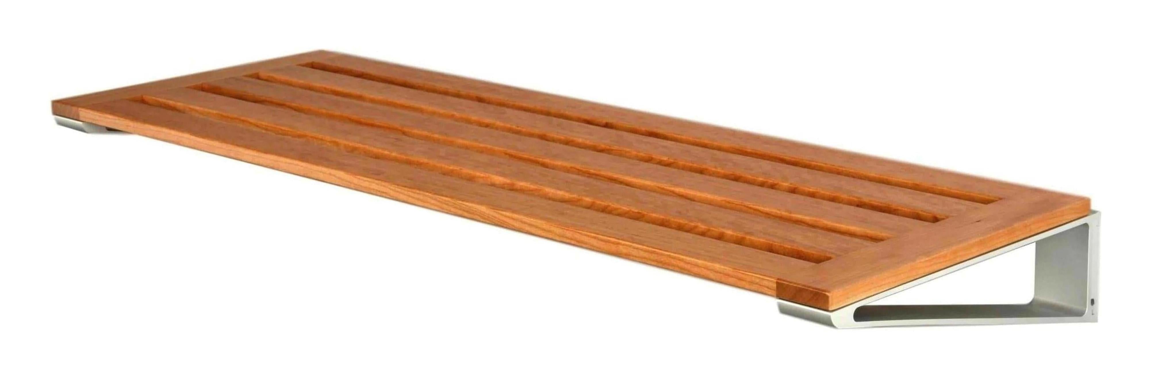 Loca Knax sko rack 80 cm, kirsebær/aluminium