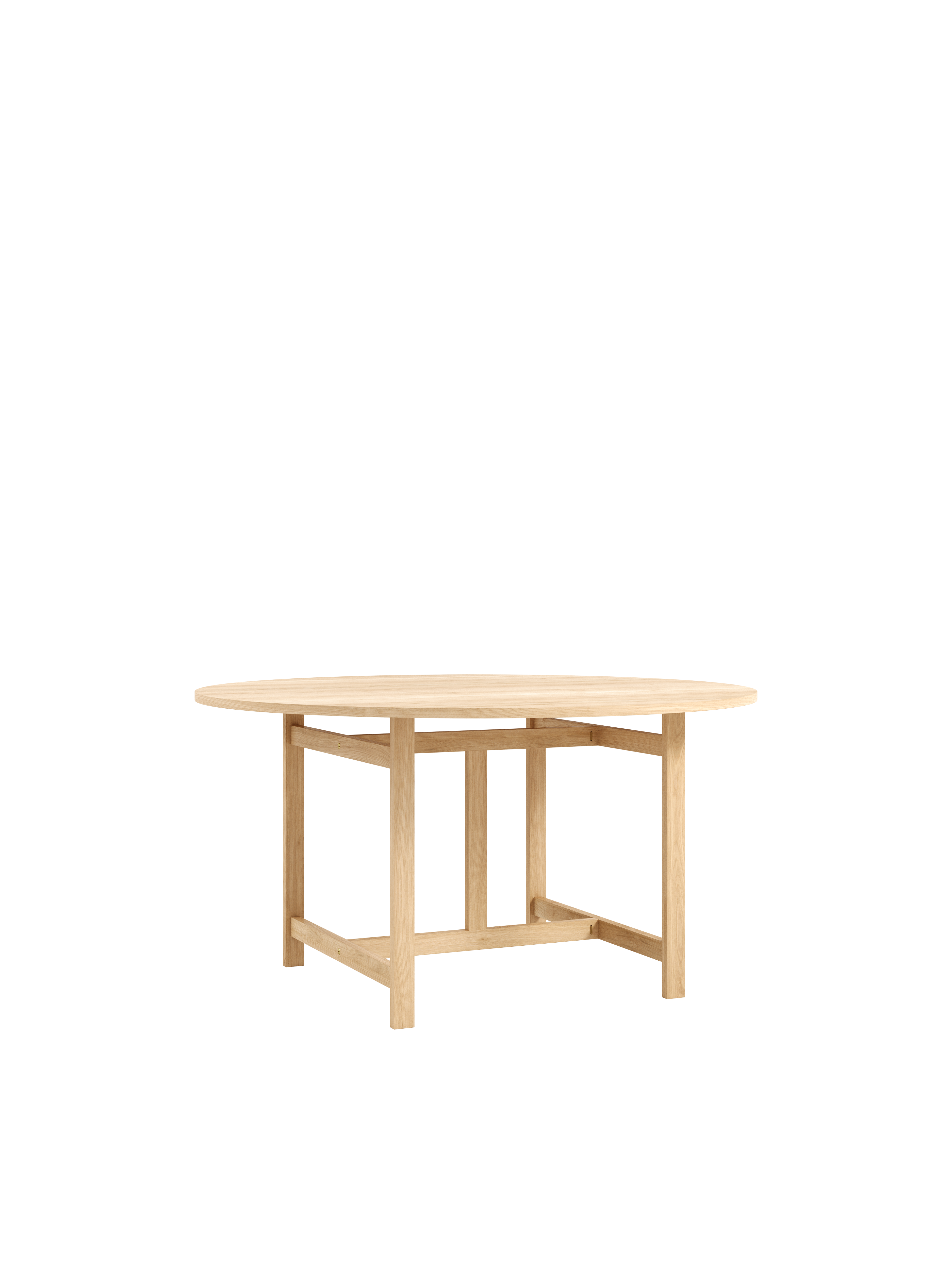 Moebe Rundt spisebord ø130 cm, eg 