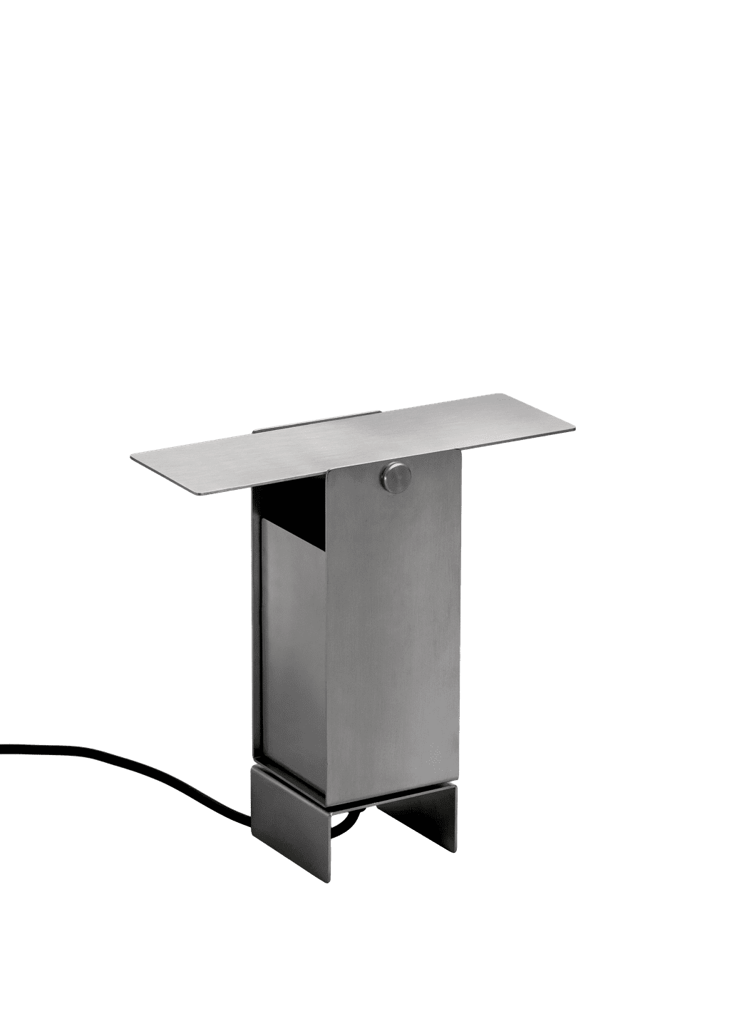 Moebe Pivoting Table Lamp, Stainless Steel