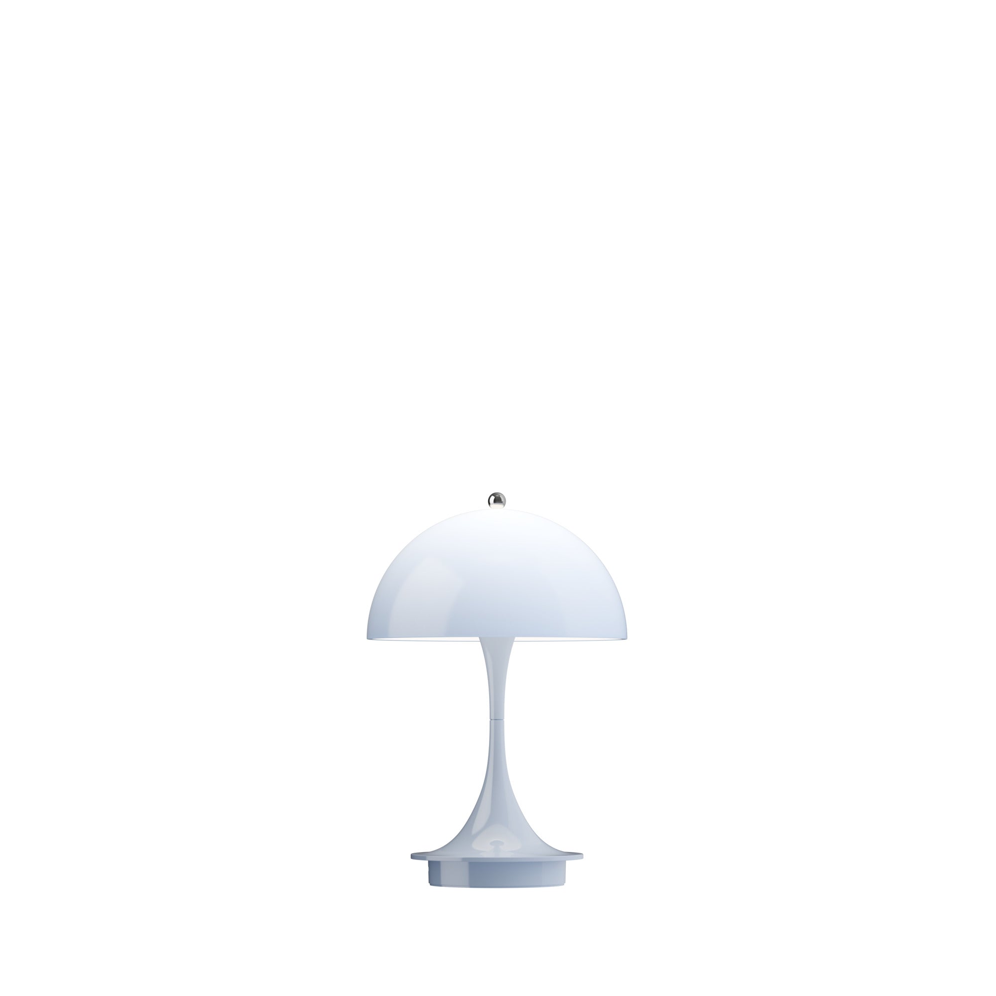 Louis Poulsen Panthella 160 Portable Table Lamp V3, Opal Pale Blue