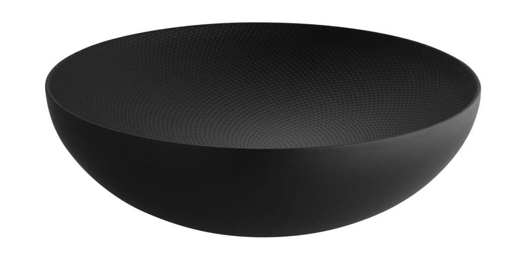 [product_category]-Alessi Double Bowl ø25 Cm, Black-Alessi-8003299439492-DUL02/25BT-ALE-1