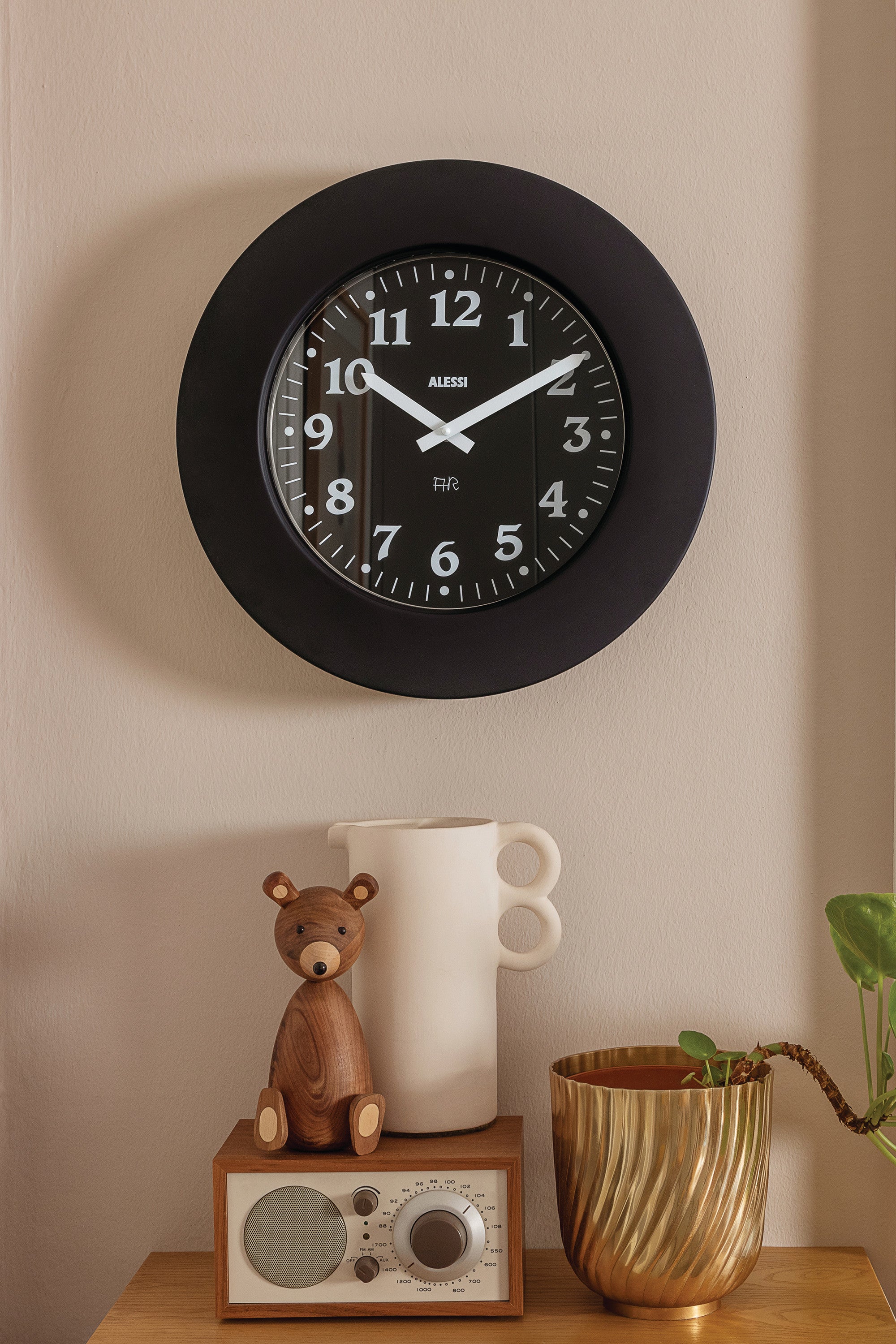 [product_category]-Alessi Momento Wall Clock, Black-Alessi-8003299452965-11 BB-ALE-3