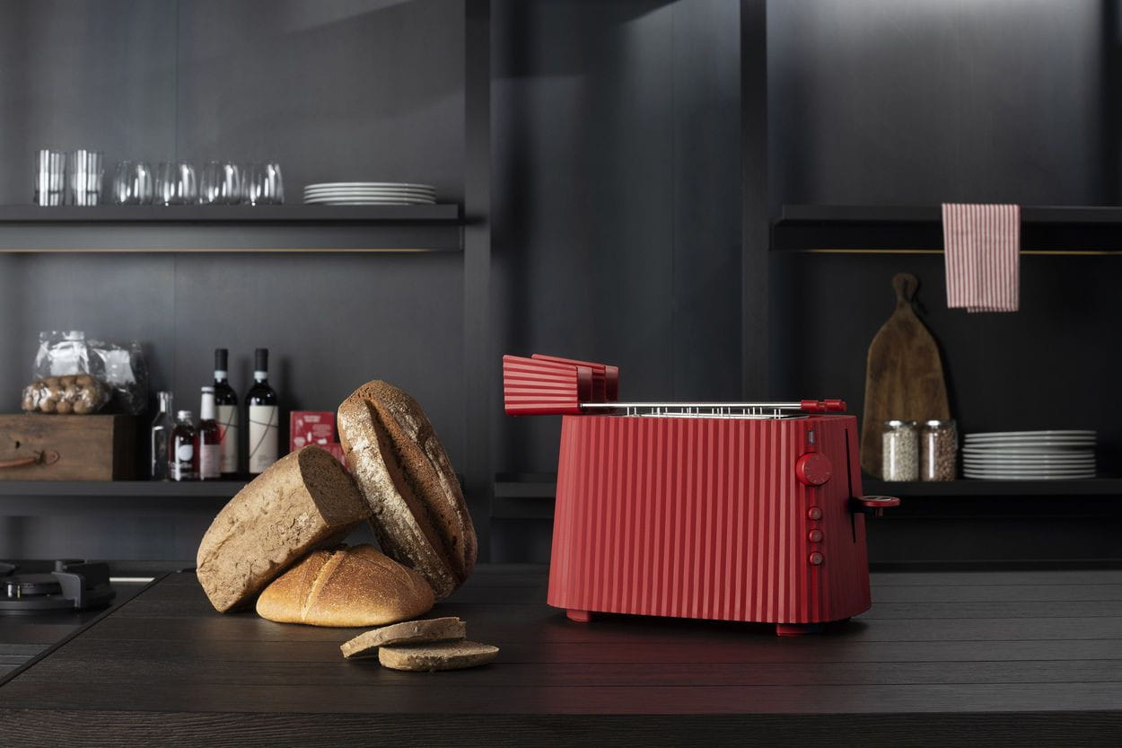 [product_category]-Alessi Pleated Toaster, Red-Alessi-8003299446612-MDL08 R-ALE-5