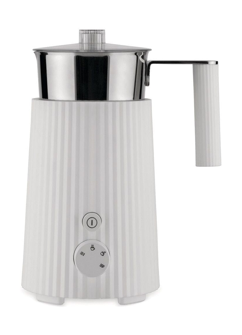 [product_category]-Alessi Plissé Multi Function Induction Milk Frother 350 Ml, White-Alessi-8003299468508-MDL13 W-ALE-1