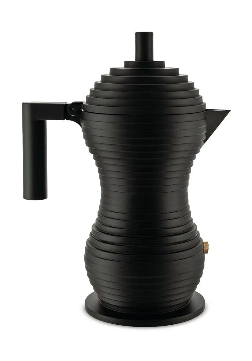 [product_category]-Alessi Pulcina Espresso Maker 6 Cups, Black/Black-Alessi-8003299451388-MDL02/6 BB-ALE-1
