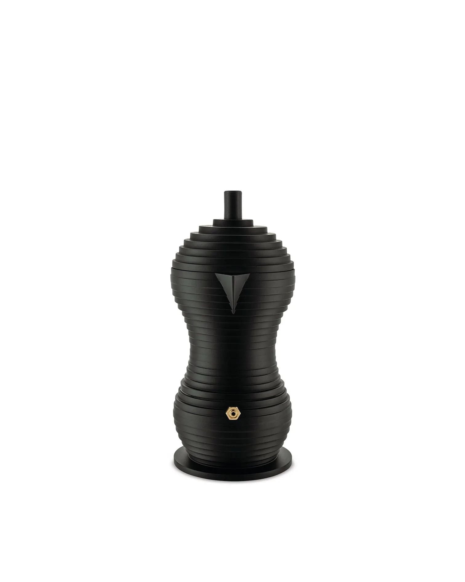 [product_category]-Alessi Pulcina Espresso Maker 6 Cups, Black/Black-Alessi-8003299451388-MDL02/6 BB-ALE-2
