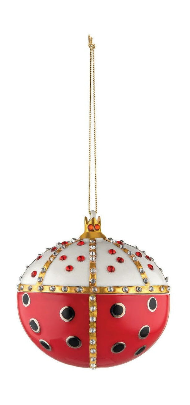 [product_category]-Alessi Re Coccinello Decorative Ball Made Of Porcelain-Alessi-8003299428571-MJ16 8-ALE-1