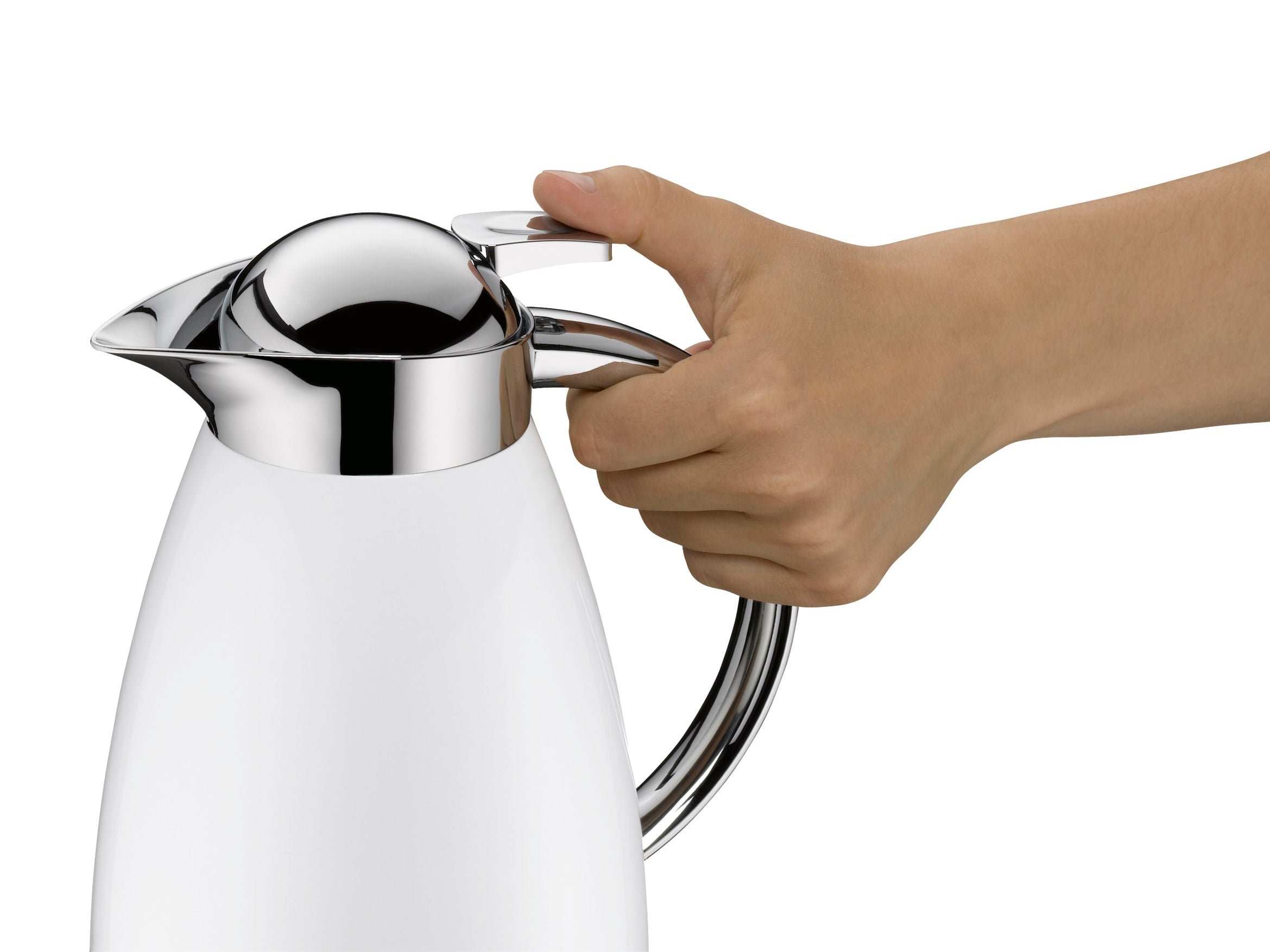[product_category]-Alfi Signo Vacuum Jug 1 Liter. White Laquered-Alfi-4002458475658-17563-ALF-4