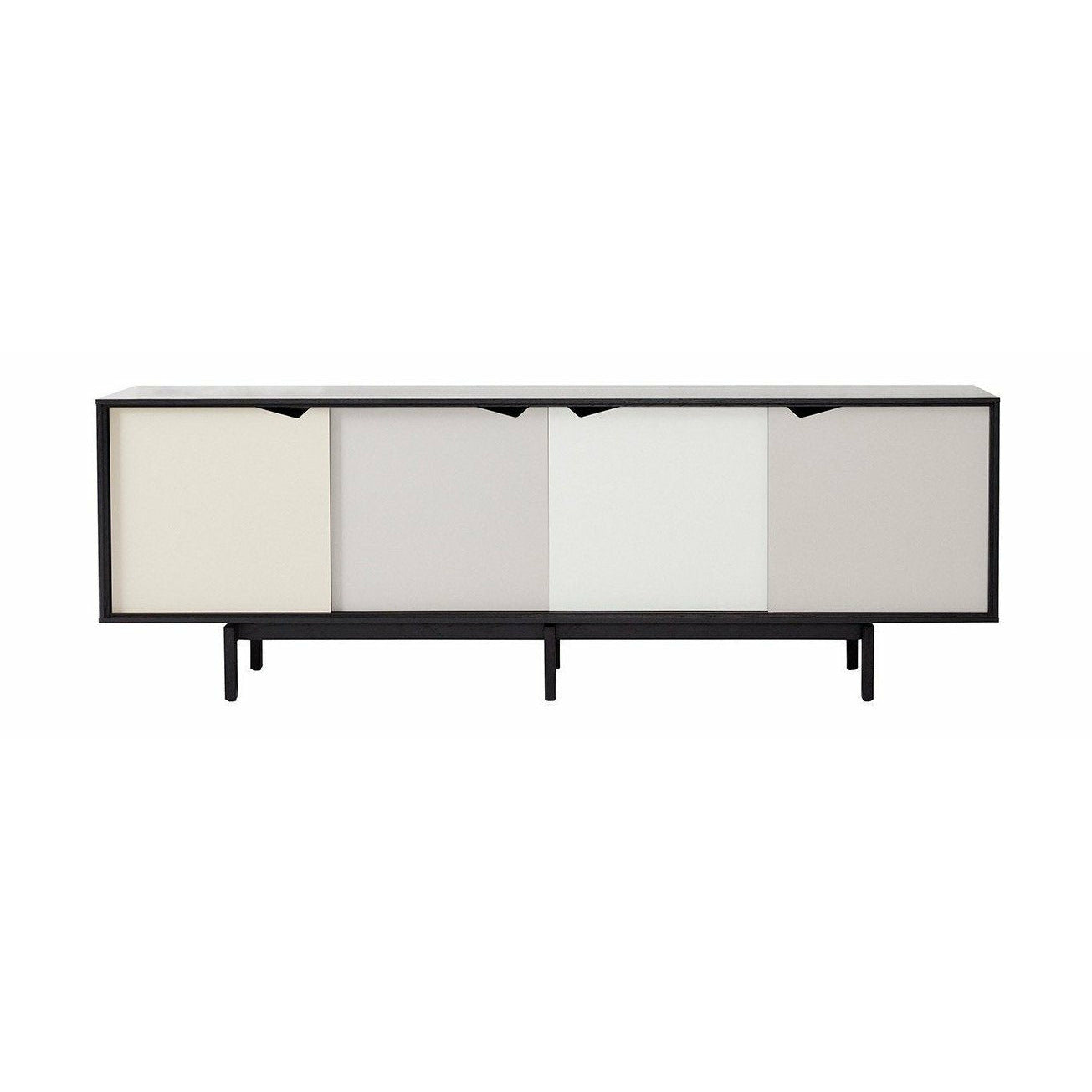 [product_category]-Andersen Furniture S1 Sideboard Black, Multicolored Drawers, 200cm-Andersen Furniture-51321484796344-5-112A0509-AND-1