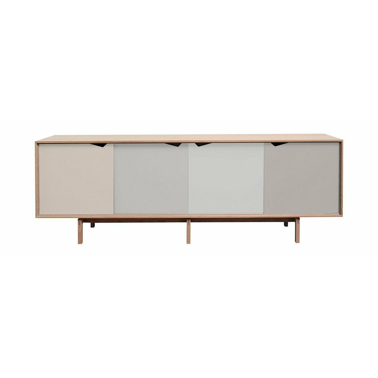 [product_category]-Andersen Furniture S1 Sideboard Soaped Oak, Multicolored Drawers, 200cm-Andersen Furniture-51984845551586-5-110A0205FF-AND-1