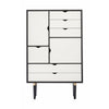 Andersen Furniture S5 kabinet sort, hvid front