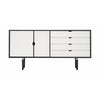 Andersen Furniture S6 Sideboard Black, White Front