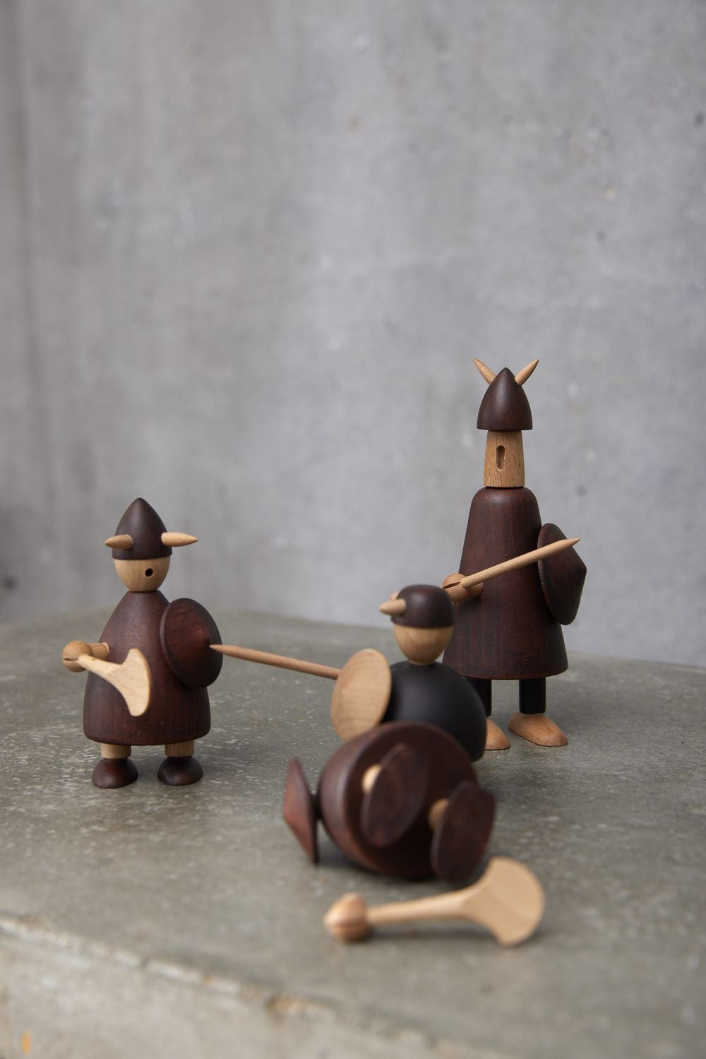 [product_category]-Andersen Furniture The Vikings Of Denmark Wooden Figure, Set Of 3-Andersen Furniture-5713524029475-4-356010-AND-16