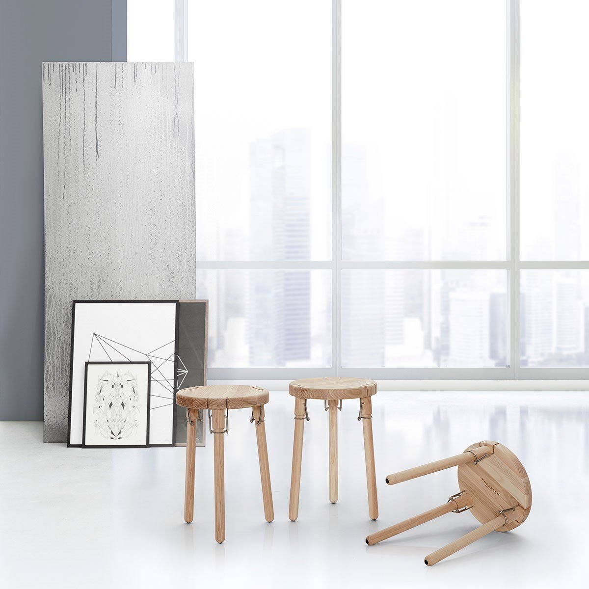 [product_category]-Andersen Furniture U1 Stool, Ash, 46cm-Andersen Furniture-5713524000566-4-148030-AND-2