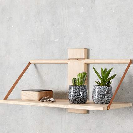 [product_category]-Andersen Furniture Wood Wall Shelf, Black Oak, Small-Andersen Furniture-5713524001198-4-178001-AND-2