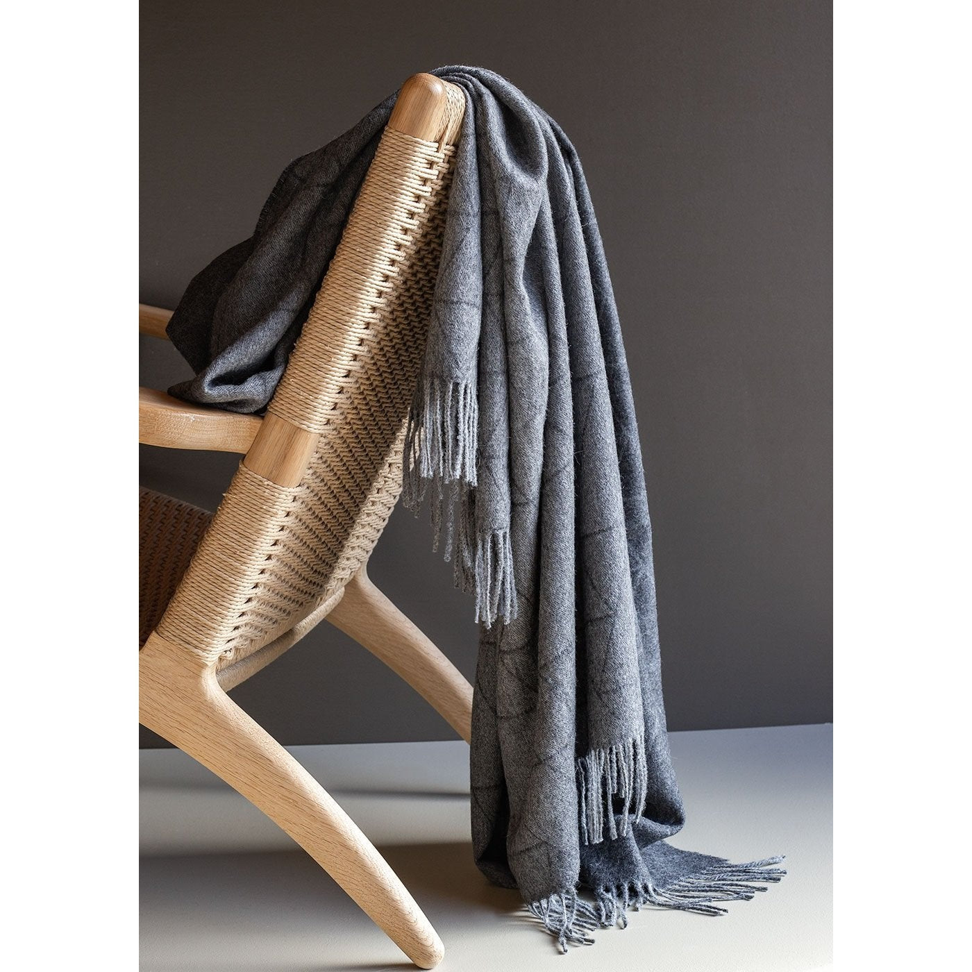 [product_category]-Architectmade Finn Juhl Pattern Bedspread, Grey-Architectmade-6442218639612-1206-ARC-2