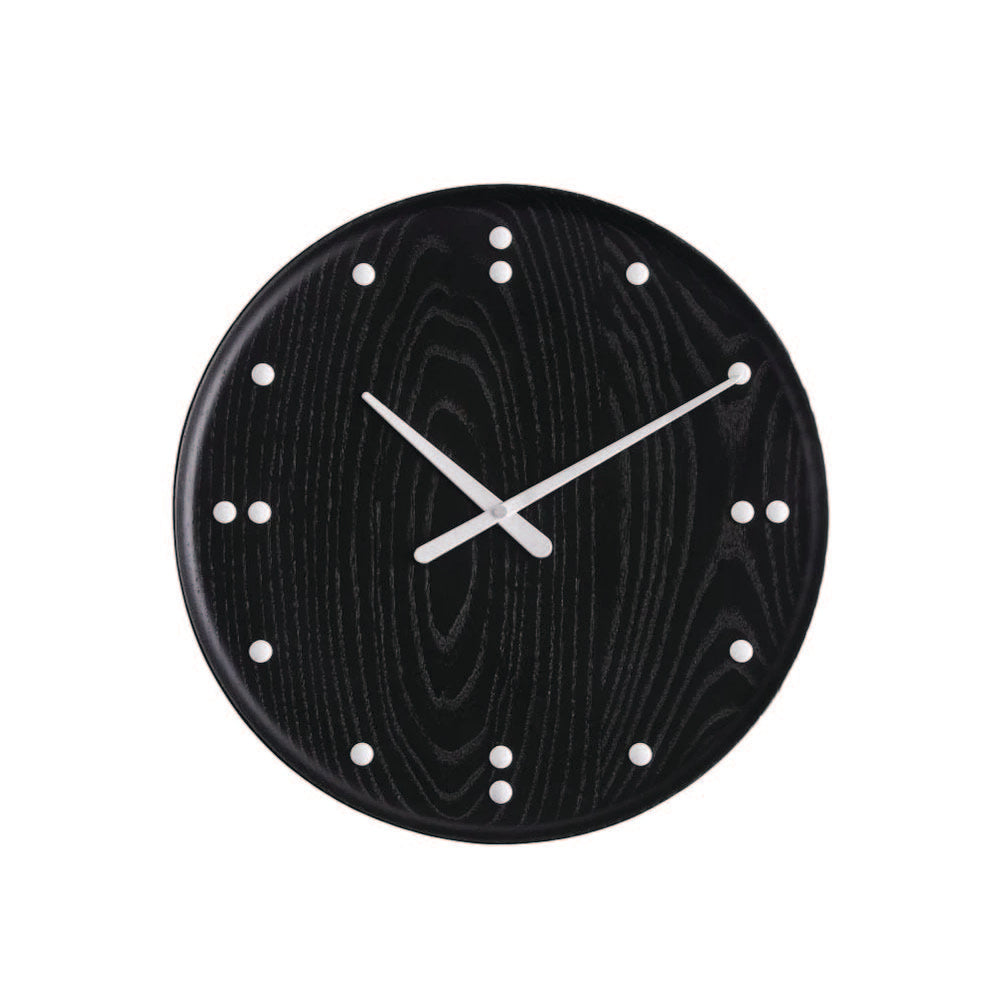 [product_category]-Architectmade Finn Juhl Wall Clock Black Ash, ø25 Cm-Architectmade-6442218637564-781-ARC-1