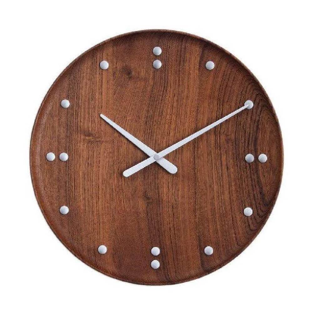 [product_category]-Architectmade Finn Juhl Wall Clock Teak, ø 35 Cm-Architectmade-6353466881190-780-ARC-1