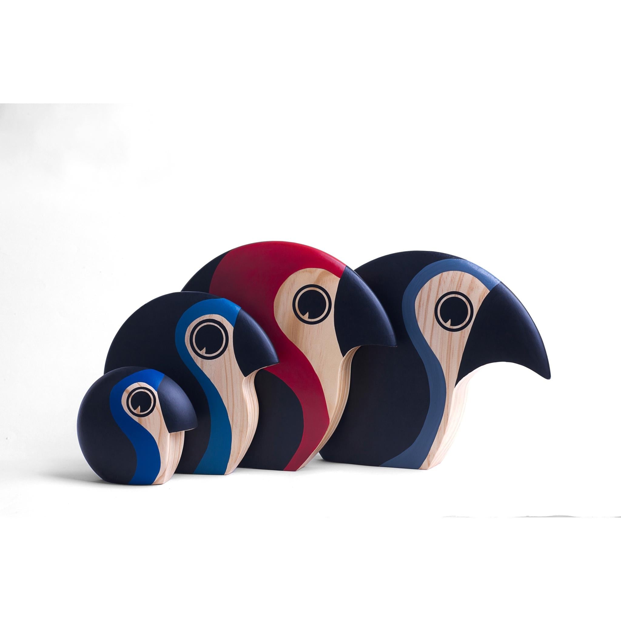 [product_category]-Architectmade Hans Bølling Discus Bird 20 Cm, Rot-Architectmade-5700010900332-375-ARC-2