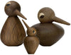 Architectmade Kristian Vedel Bird Family (sat med 3), Røget eg