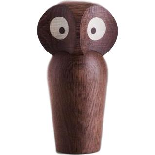 [product_category]-Architectmade Paul Anker Hansen Owl 17 Cm, Smoked Oak-Architectmade-5700010900363-475-ARC-1