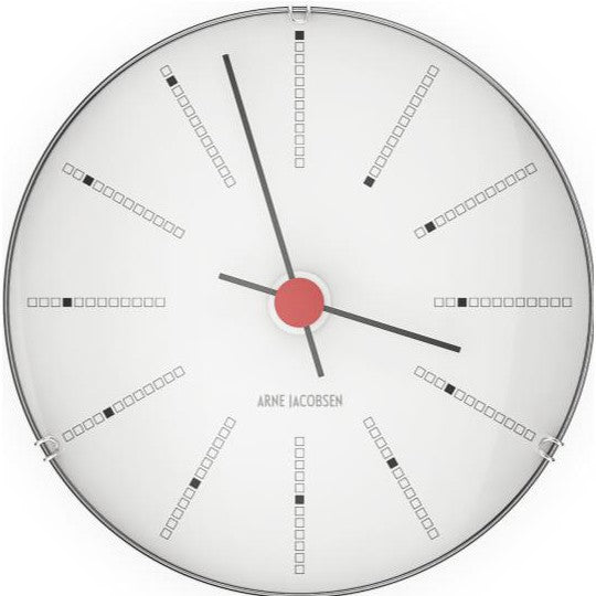 [product_category]-Arne Jacobsen Bankers Wall Clock, 12cm-Arne Jacobsen-5709513436881-43688-ARN-1