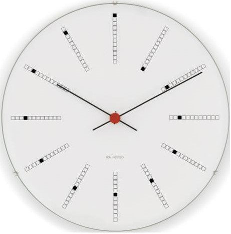 [product_category]-Arne Jacobsen Bankers Wall Clock, 48cm-Arne Jacobsen-5709513436508-43650-ARN-1
