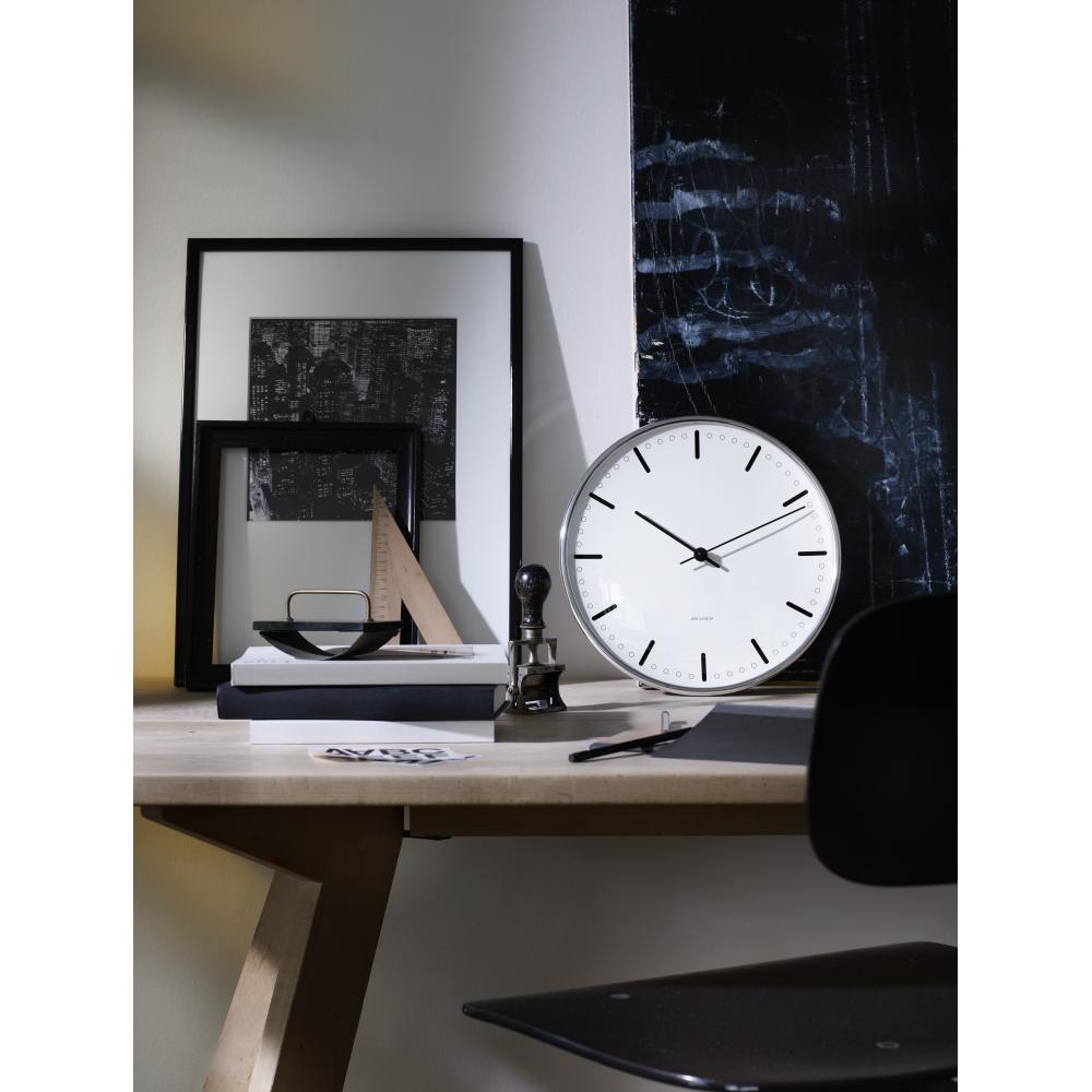 [product_category]-Arne Jacobsen City Hall Wall Clock, 21cm-Arne Jacobsen-5709513436317-43631-ARN-2