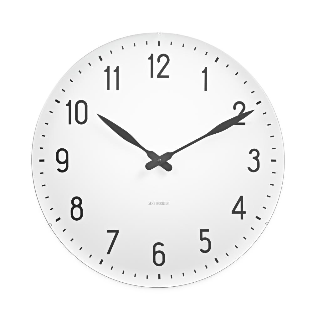 [product_category]-Arne Jacobsen Station Wall Clock, 48cm-Arne Jacobsen-5709513436638-43663-ARN-2