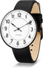 Arne Jacobsen Station armbåndsur Ø40, sort/sort