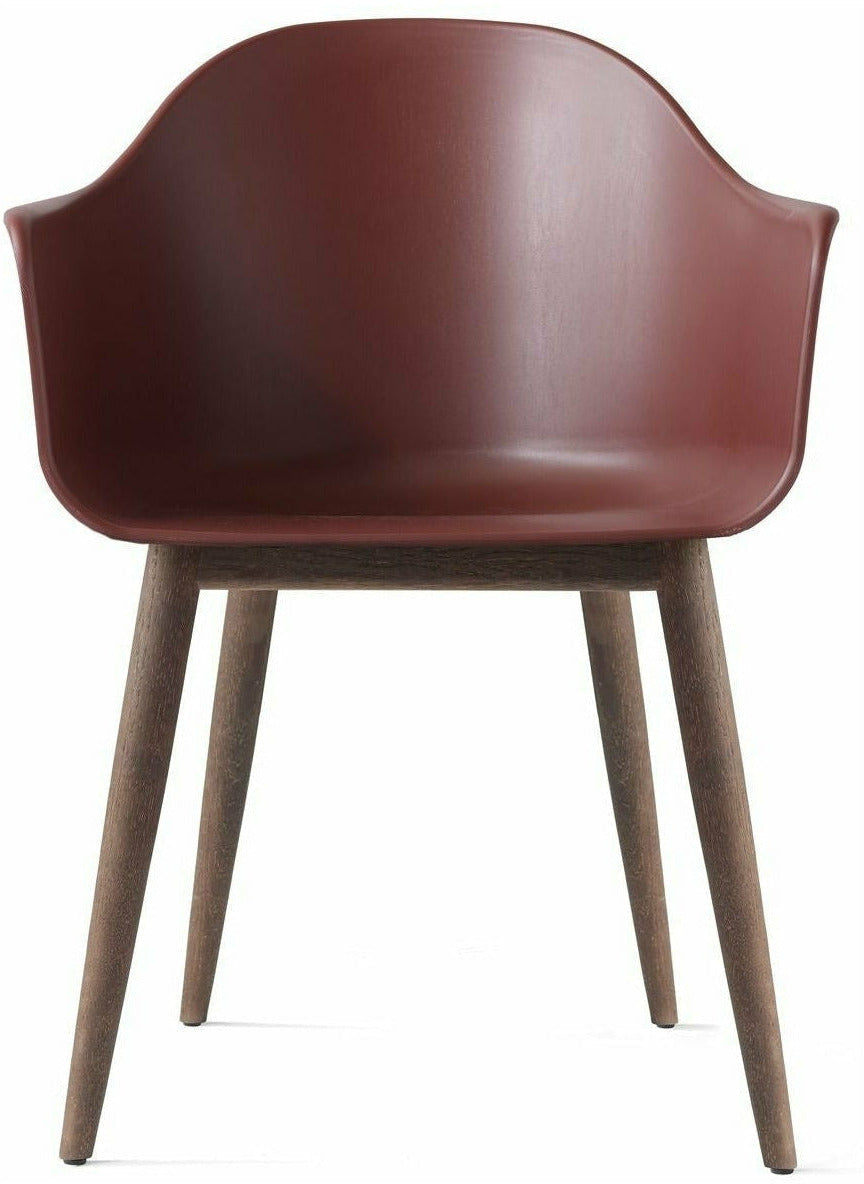 Audo Copenhagen Harbour Dining Chair Natural Oak, Burned Red