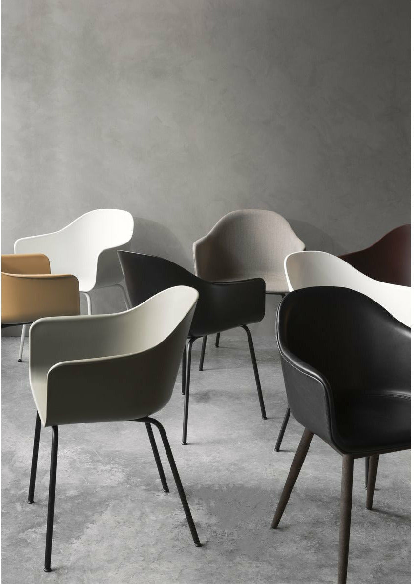 Audo Copenhagen Harbour Dining Chair Natural Oak, Burned Red