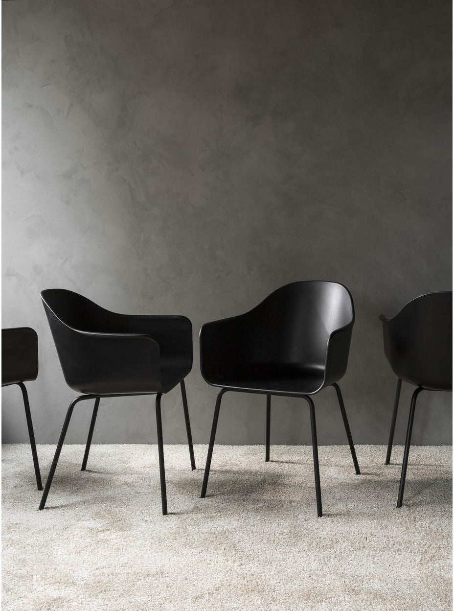 Audo Copenhagen Harbour Dining Chair Natural Oak, Burned Red