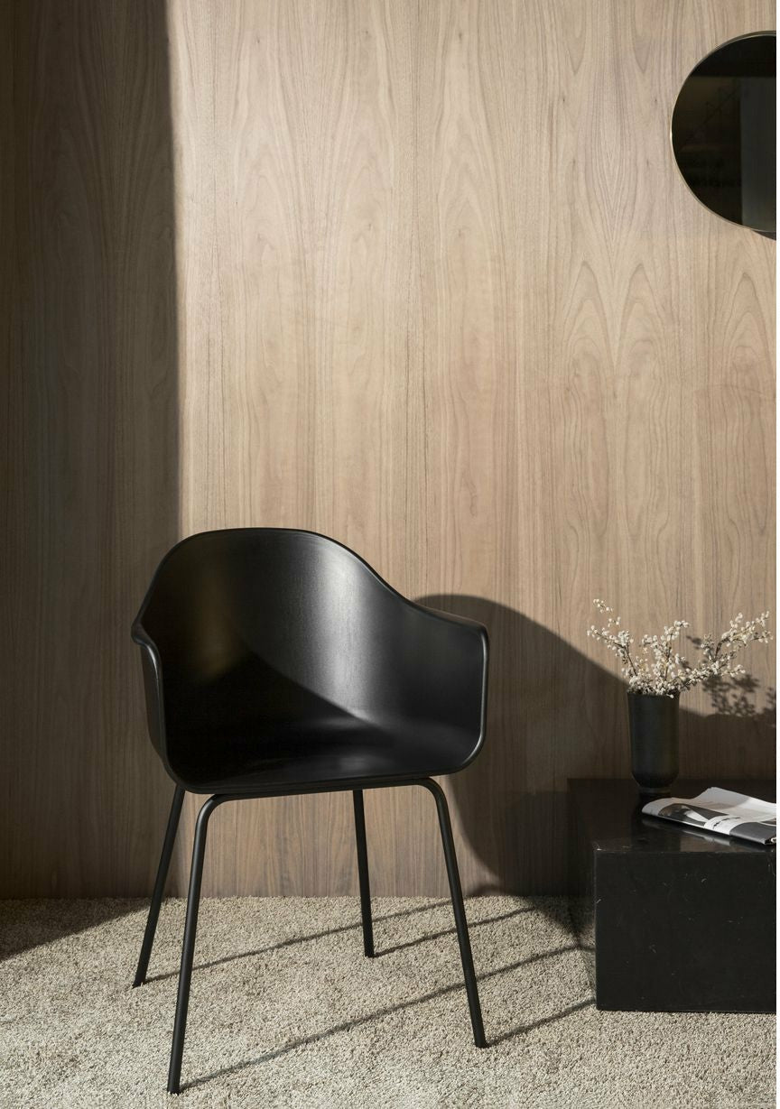 Audo Copenhagen Harbour Dining Chair Natural Oak, Burned Red