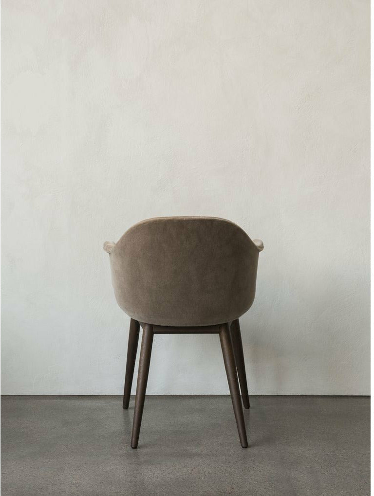 Audo Copenhagen Harbour Dining Chair Natural Oak, Burned Red
