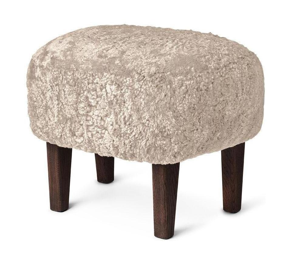 [product_category]-Audo Copenhagen Ingeborg Footstool, Moonlight Lambskin/Smoked Oak-Audo Copenhagen-590000-BYL-1