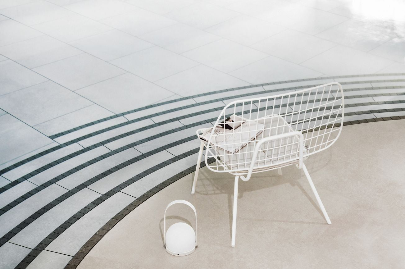 Audo Copenhagen Wm String Seat Pushion Outdoor/Lounge, mørkegrå